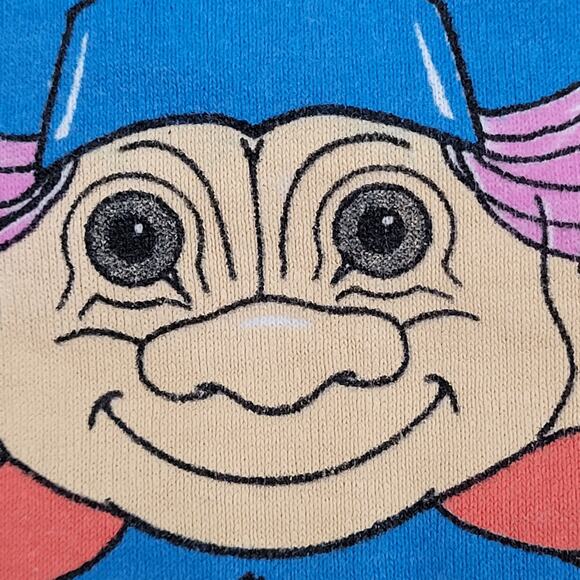 Vintage 80s Troll Shirt Womens Medium 19x26 USA - Picture 14 of 14